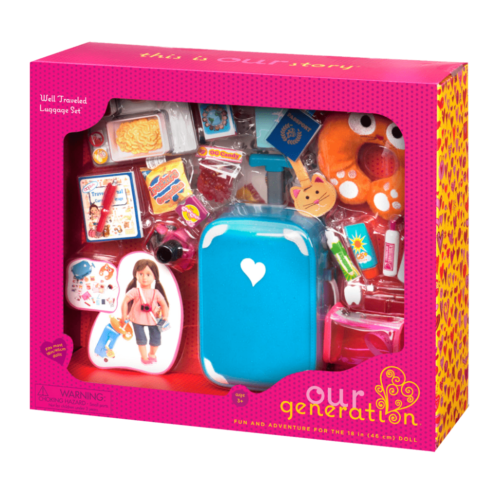 Well Traveled Luggage Set – Our Generation Dolls