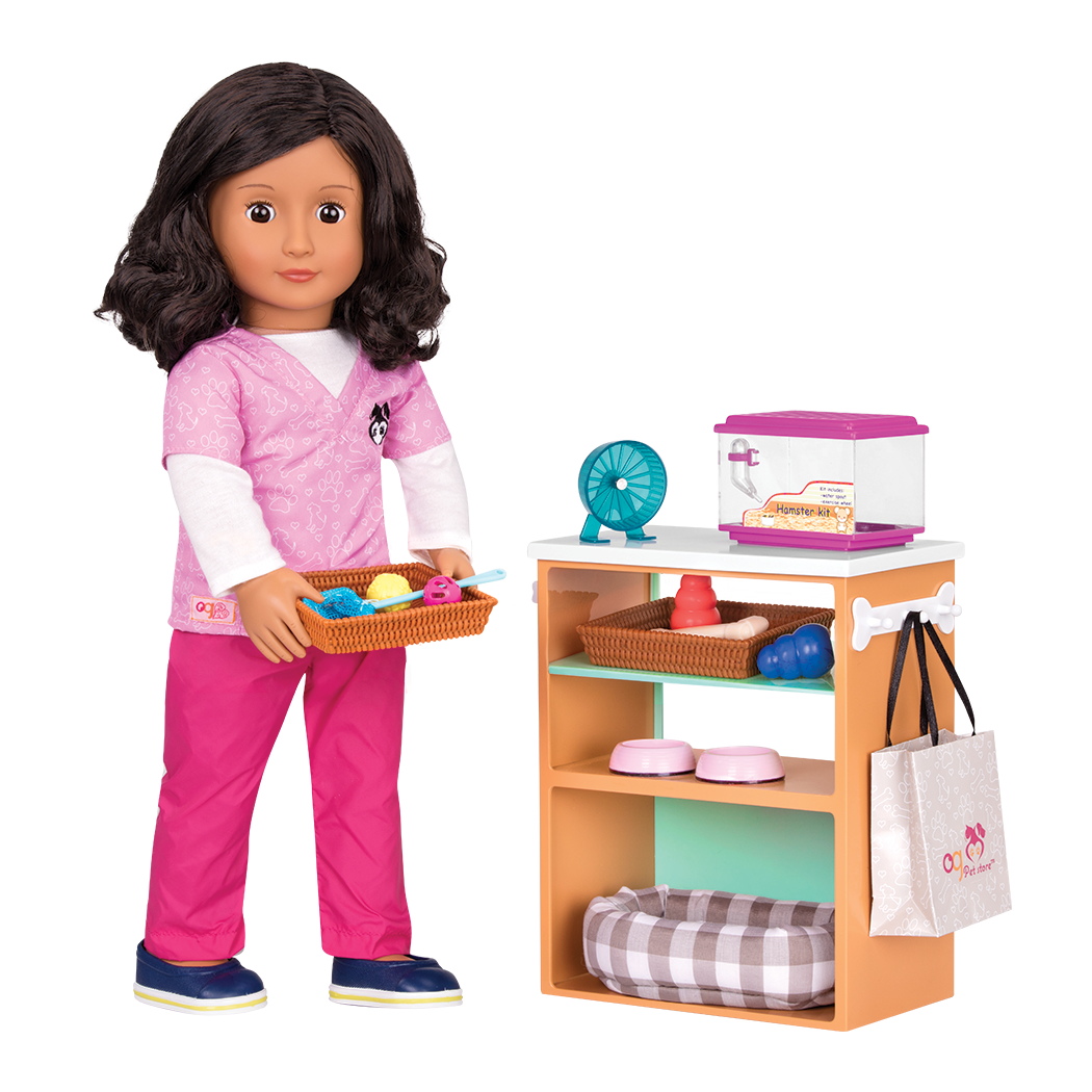 our generation doll pet care set